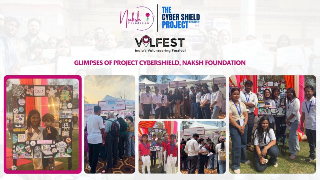 Collage of photos of volfes'26 celebration by Project CyberShield